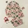 Women's Charming Folk Art Chicken Orchard Pattern with Coral Red Fruits & Wildflowers on Pale Pink Satin Pajamas Set - 1