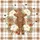 Highland Cow Lovers' Charming Fluffy Baby Highland Cow Rustic Floral Cream Peony Brown Plaid Satin Pajamas Set - 2
