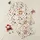 Animal Lovers' Whimsical Highland Calf Floral Crown Creamy Tan Red Hearts Cow Spot Pattern Satin Pajamas Set - BUC_YPMDCS