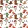 Family's Charming Western Christmas Design with Red Santa Hat Bull Skulls, Lighted Cacti, Brown Boots Satin Pajamas Set - 2