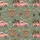 Cow Lovers' Whimsical Highland Cow Salmon Pink Truck Christmas Tree Pattern Satin Pajamas Set - 2