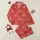 Family Matching Whimsical Red Highland Cow Leopard Print Hat Scarf Pattern Satin Pajamas Set - 1