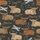 Scottish Culture Enthusiasts' Vintage Hand-Drawn Highland Coo & Thistle Pattern with Distressed Flags, Muted Browns & Olives on Charcoal Satin Pajamas Set - 2