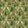 Outdoor Adventure Lovers' Hand-Drawn Seamless Camping Pattern Tan Olive Tents Red Yellow Campfires Forest Green Trees Satin Pajamas Set - 2