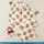 Cow Lovers & Holiday Enthusiasts Whimsical Watercolor All-Over Highland Cow & Colorful Christmas Lights Pattern Satin Pajamas Set - 1