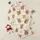 Animal Lovers' Watercolor Shaggy Brown Highland Cow Christmas Lights & Pine Sprigs Satin Pajamas Set - 1