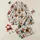 Crafters' Whimsical Highland Cow & Gnome Christmas Seamless Pattern: Crimson Hats, Forest Green Plaid, Berry Accents Satin Pajamas Set - 1