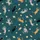 Cat Lovers' Whimsical Astronaut Cats, Yellow Stars, Red Rockets on Deep Teal Cosmic Sky Pattern Satin Pajamas Set - 2