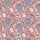 Nurses & Healthcare Workers' Dusty Rose Medical Scrubs Stethoscope RN Coffee Cup Cartoon Pattern Satin Pajamas Set - 2
