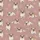 Dog Lovers' Dusty Rose Pink English Bulldog Realistic Illustrative Pattern with Faint Paw Prints Satin Pajamas Set - 2