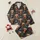 Country Christmas Lovers' Playful Highland Cow Santa Hat Red Plaid Scarf Holly Snowflake Pattern Satin Pajamas Set - 1