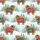 Highland Cow Lovers' Whimsical Fair Isle Sweater Cows Snowy Evergreen Christmas Watercolor Satin Pajamas Set - 2