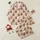 Christmas Enthusiasts' Fluffy Highland Cow Pixel Art Santa Hat Scarf Christmas Lights Pattern Satin Pajamas Set - 1