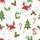 Family & Friends Whimsical Christmas Squad Lettering Red Green Santa Hat Holly Tree Candy Cane Snowflakes Pattern Satin Pajamas Set - 2