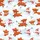 Festive Family Fans' Whimsical Highland Cow & Snowman Christmas Pattern Rusty Orange Red Stripes Satin Pajamas Set - 2