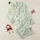 Botanical Lovers' Hand-Drawn Watercolor Desert Cacti & Succulents Pattern, Sage, Teal, Coral Blossoms Satin Pajamas Set - 1