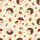 Hedgehog Lovers' Whimsical Autumn Forest Floor Pattern with Burnt Orange Leaves and Cute Cartoon Hedgehogs Satin Pajamas Set - 2