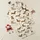 Dachshund Lovers' Playful Stylized Brown Dachshund Dogs Scattered Cream Off-White Pattern with Bone & Paw Print Motifs Satin Pajamas Set - 1