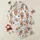 Cozy Holiday Enthusiasts' Whimsical Highland Cow Pattern: Cream, Brown, Red, Green, Gold Watercolor Festive Winter Art Satin Pajamas Set - 1