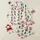 Festive Family Whimsical Christmas Squirrel Fox Bear Pattern with Red Green Gold Accents on White Satin Pajamas Set - 1
