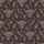 Highland Cow Lovers' Seamless Repeating White Line Art Highland Cow Heads & Rustic Foliage on Espresso Brown Satin Pajamas Set - 2