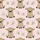 Baby Girls' Whimsical Pastel Pink Hand-Drawn Baby Highland Cow Daisy Clover Pattern Satin Pajamas Set - 2