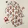 Festive Makers' Whimsical Fluffy Highland Cow Christmas Pattern with Santa Hats, Red Plaid & Colorful String Lights Satin Pajamas Set - 1