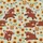 Farm Animal Lovers' Whimsical Fluffy Brown Baby Highland Cow Yellow Orange Sunflower Basket Flat Art Satin Pajamas Set - 2
