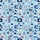 Registered Nurses' Sky Blue Medical Icon Repeating Pattern with Illustrative RN, Stethoscope, & Pills in Red, Dark Blue, White Satin Pajamas Set - 2