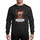Holiday Humor Fans' Bougie Reindeer, Red Nose, Santa Hat, Colorful Antler Lights & 'SANTA'S BOUGIE REINDEER' Text Sweatshirt - 1