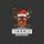 Holiday Humor Fans' Bougie Reindeer, Red Nose, Santa Hat, Colorful Antler Lights & 'SANTA'S BOUGIE REINDEER' Text Sweatshirt - 2