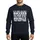 Sarcastic Humor Lovers' Bold White Blocky Distressed Slogan 'Rochelle' Name Vintage Screen Print on Black Sweatshirt - 1
