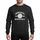 Volleyball Enthusiasts Light Grey Distressed Volleyball Graphic with Retro Grunge Pancakes Served Daily Text & Chevron Arrows Sweatshirt - 1