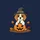 Dog Lovers' Cute Beagle Puppy Witch Hat Jack-o'-Lantern Autumn Leaves Orange & Grey Illustration Sweatshirt - 2