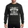 Brother Humor Fans Distressed Pure White Western Typographic Banner Starburst Design Sweatshirt - 1