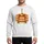Breakfast Enthusiasts' Fluffy Pancake Stack with Melting Butter & Golden Syrup Drizzle Art Sweatshirt - 1