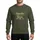 Groom's Stepmother Elegant Bright Gold Script Leaf Bow Tie Arrow Wedding Design Sweatshirt - 1