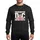 Washington DC Travelers' Distressed White, Muted Red, Navy U.S. Capitol Building Flag Patriotic Grunge Sweatshirt - 1