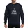 Christmas Celebrants' Minimalist White Jesus Script Christmas Tree Star Snowflakes Green Art Sweatshirt - 1