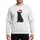 Giant Schnauzer Parents' Sitting Black Schnauzer Red Santa Hat Multi-Color Christmas Lights Graphic Sweatshirt - 1