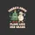 3rd Grade Educators' Cheerful Snowman & Christmas Tree Retro Cartoon Muted Green Red Golden Groovy Text Sweatshirt - 2