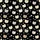 Cat Lovers' Black Cream Grey Pink Winking Cat Faces White Paw Prints Fish Milo Graphic Satin Pajamas Set - 4