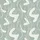 Women's Muted Sage Green Organic Abstract Ripple Pattern with Minimalist Botanical Line Art Satin Pajamas Set - 4