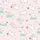 Girls' Whimsical Pastel Pink Cartoon Cats All-Over Pattern with Blue Butterflies & "I LOVE CATS" Text Satin Pajamas Set - 4