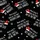 Holiday Revelers' Playful 'Most Likely To' Christmas Phrases, Minimalist Santa Hats, Snowflakes, Stars on Black Satin Pajamas Set - 4