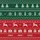Couples' Pixelated Knit Fair Isle Forest Green Red Christmas Tree Reindeer Peace Pattern Satin Pajamas Set - 2