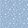 Women's Pastel Sky Blue Winter Wonderland White Snowflake Pine Sprig Pattern Satin Pajamas Set - 2