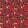 Biker Family Festive Red Illustrative Santa Vintage Motorcycle Christmas Tree Pattern Satin Pajamas Set - 2