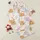 Cozy Comfort Enthusiasts' Whimsical Watercolor Pancakes, Pastel Moons, Stars, and Golden Syrup Pattern Satin Pajamas Set - 1