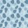 Women's Monochromatic Pale Linen Blue Soft Organic Amorphous Shapes Minimalist Abstract Pattern Satin Pajamas Set - 2
